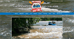 Desktop Screenshot of hotspringsraftingco.com
