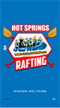 Mobile Screenshot of hotspringsraftingco.com